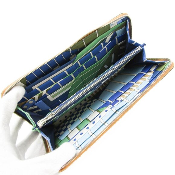 HERMES Brown Leather Wallet - Picture 3 of 14